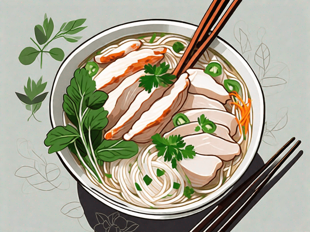 Delicious Vietnamese Chicken Rice Noodle Soup Recipes