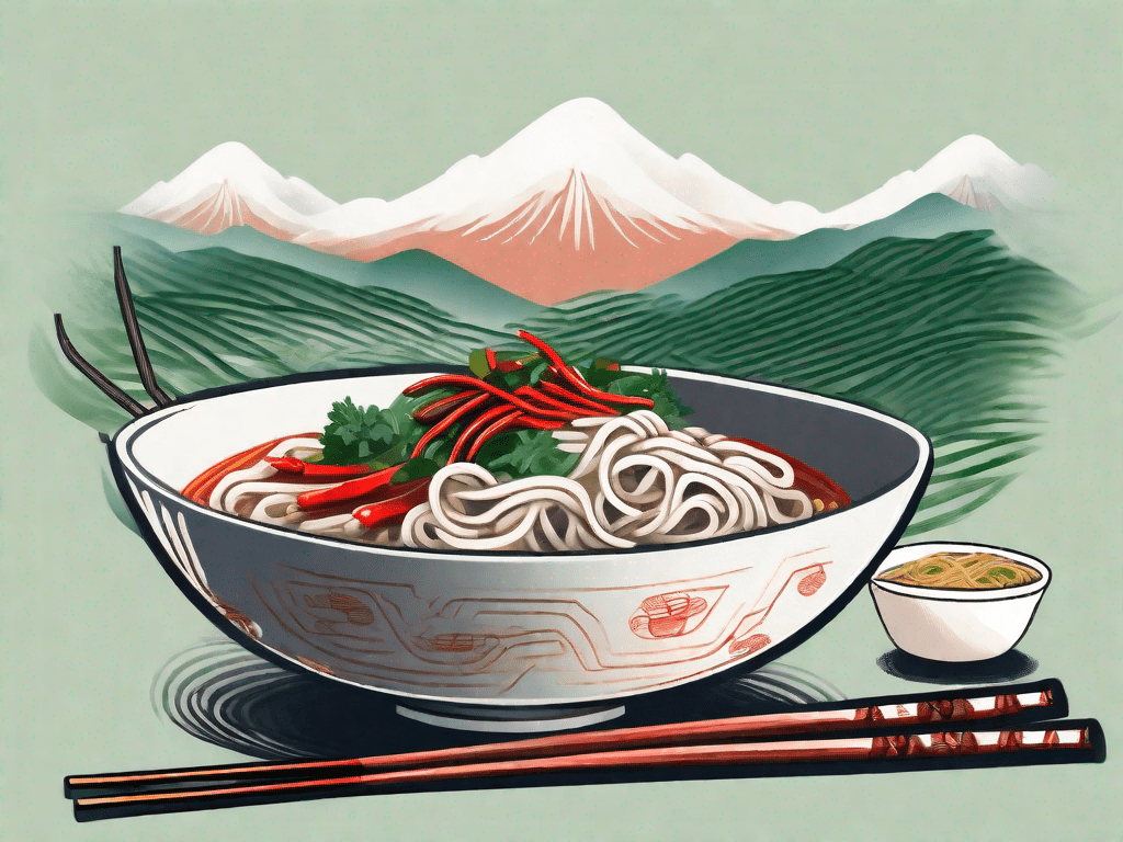 Experience the Deliciousness of Ten Seconds Yunnan Rice Noodle in Photos