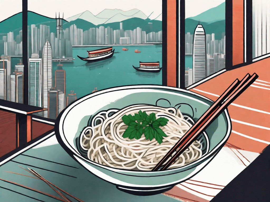 Tasting the Deliciousness of Hong Kong Rice Noodle