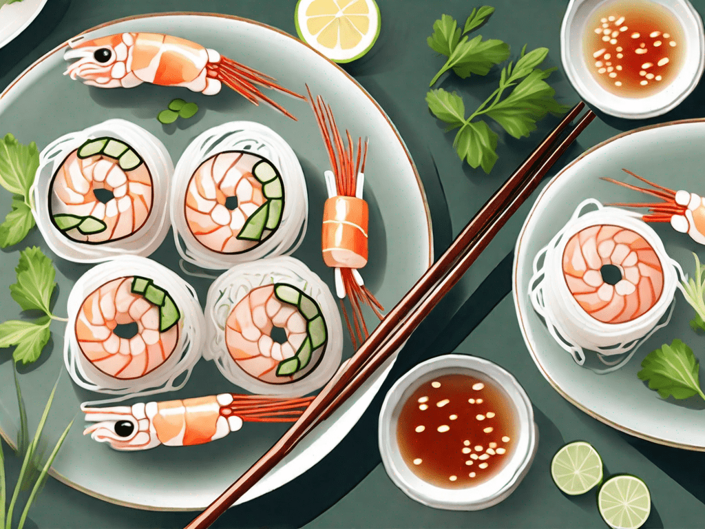 Delicious Shrimp Rice Noodle Rolls: A Quick and Easy Recipe