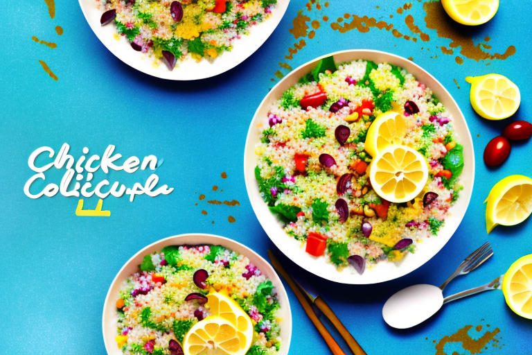 A Refreshingly Delicious Chicken Couscous Salad with Lemon Vinaigrette
