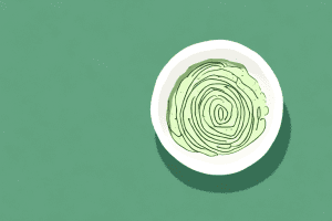 A bowl filled with a creamy