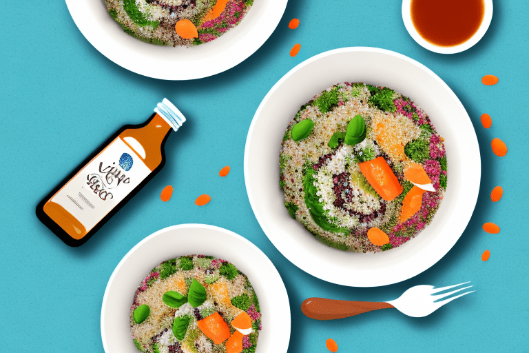 Delicious Quinoa Salad with Italian Dressing