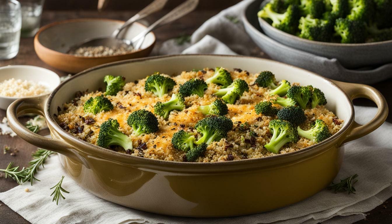 Delicious and Wholesome Broccoli and Wild Rice Casserole