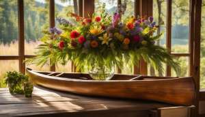 Canoe Centerpiece