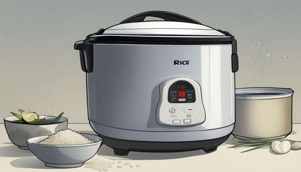 Identifying spoiled rice in rice cooker