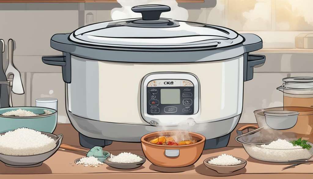 Maintaining rice quality in a rice cooker