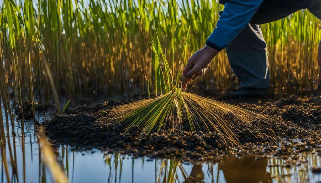 Planting Wild Rice