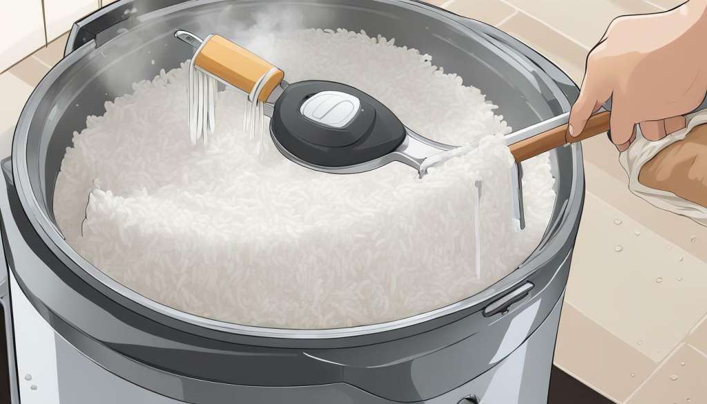 Properly maintaining rice cooker
