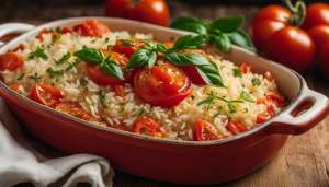 Rice and Tomato Casserole
