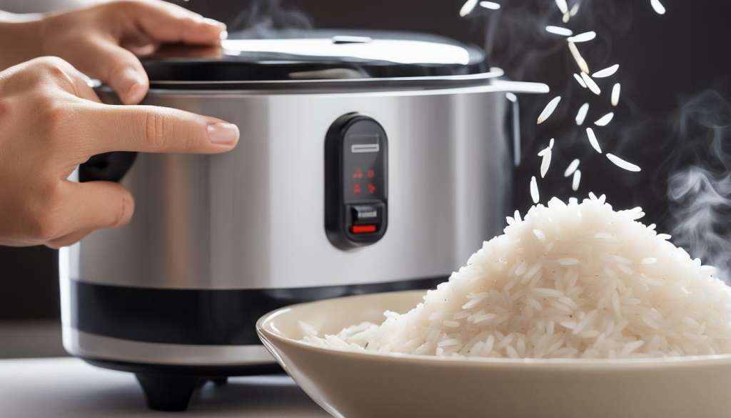 Safe consumption of rice from rice cooker