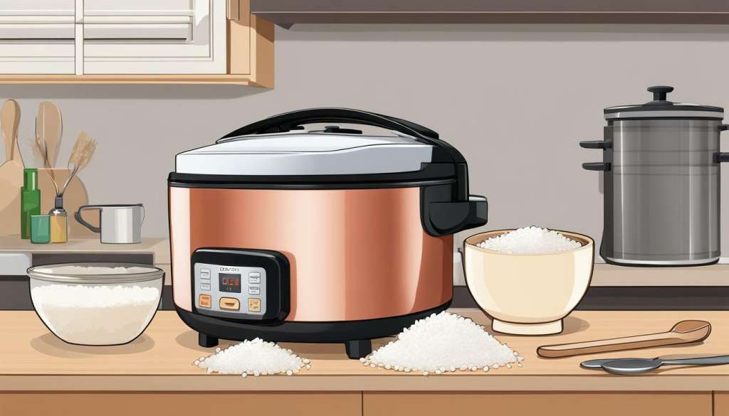 Storing Rice in Rice Cooker