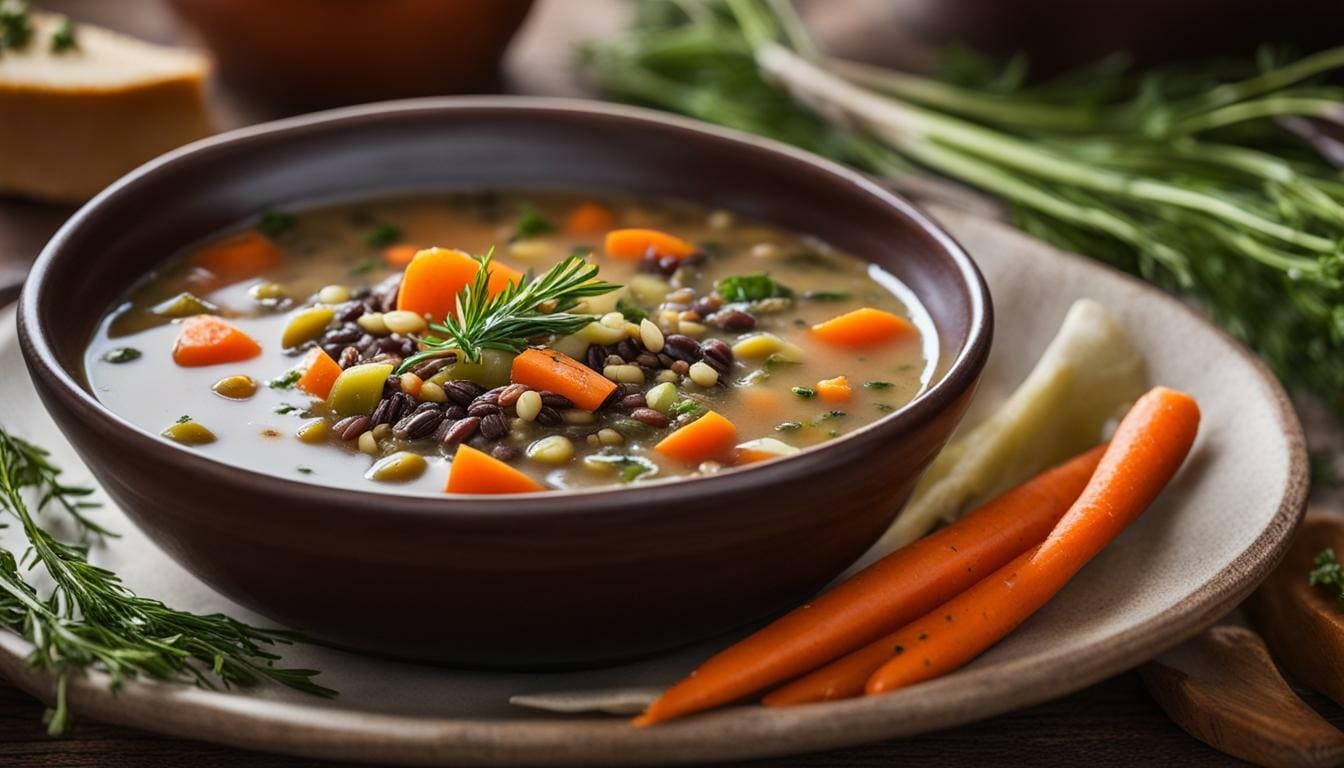 Wild Rice Lentil Soup