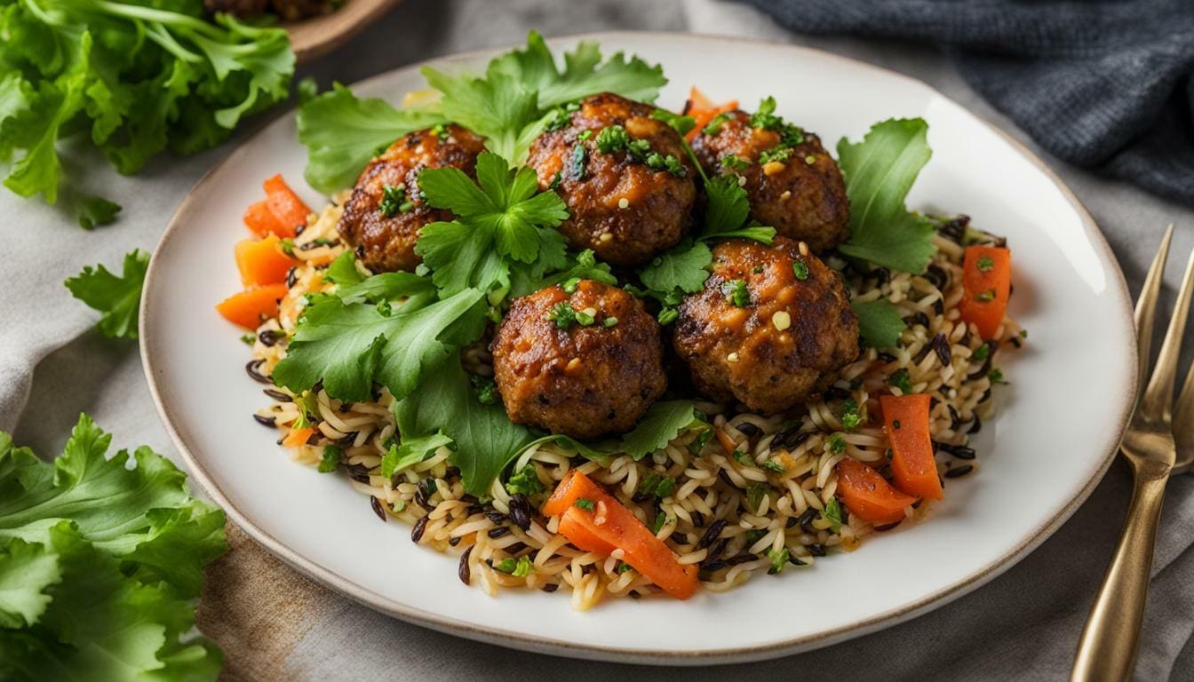 Wild Rice Meatballs