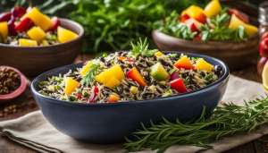 Wild Rice Salad Summer
