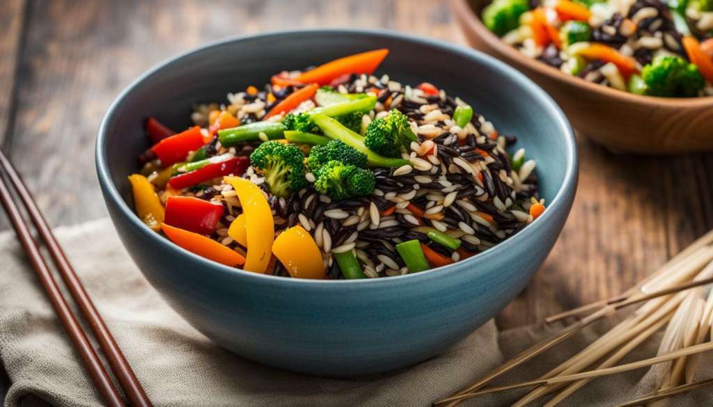 Wild Rice Stir Fry