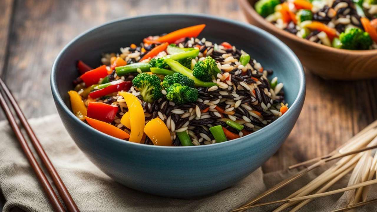 Wild Rice Stir Fry