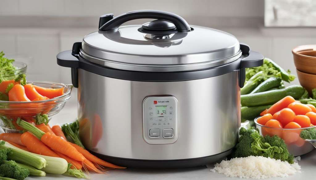 cooking frozen vegetables with a rice cooker