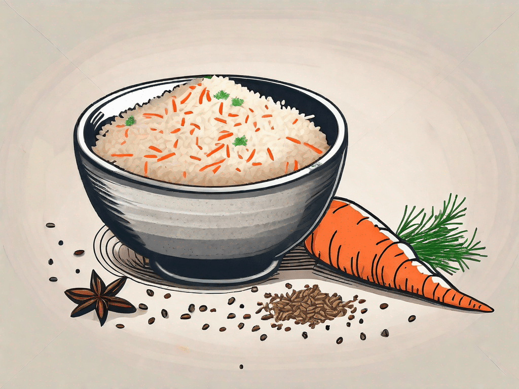 Carrot and Cumin Pilaf Rice