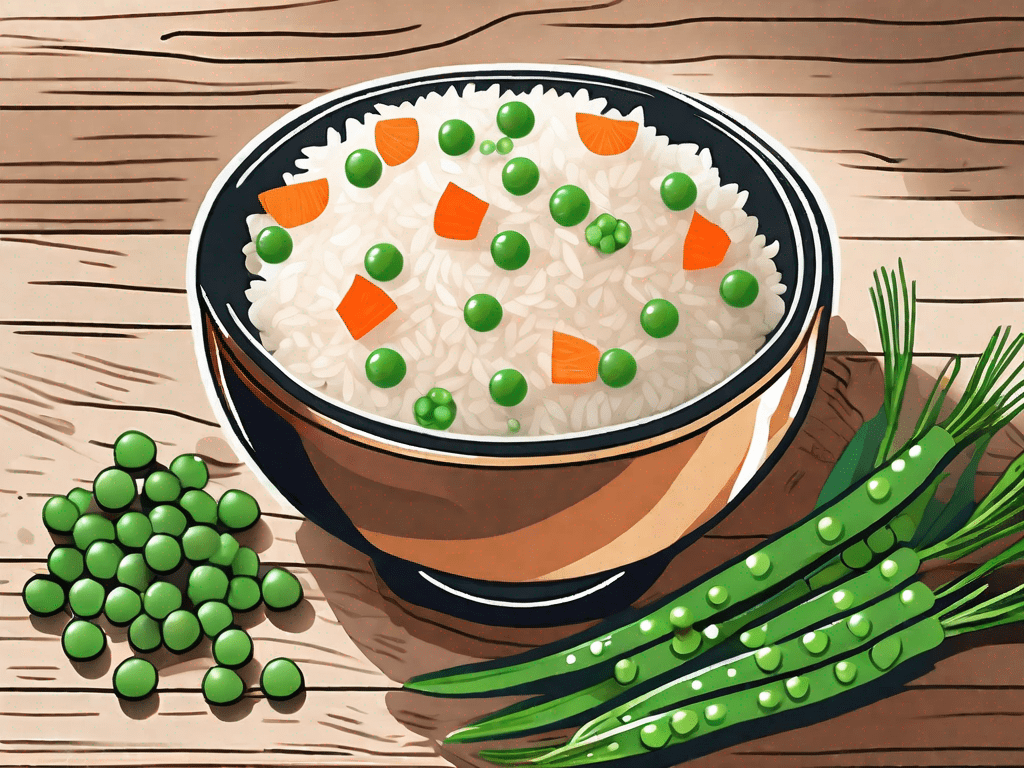 Rice Pilaf Peas Carrots Rice Array