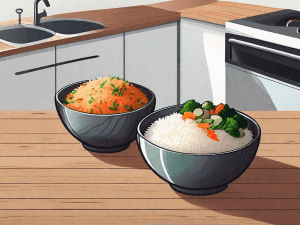 Two bowls side by side
