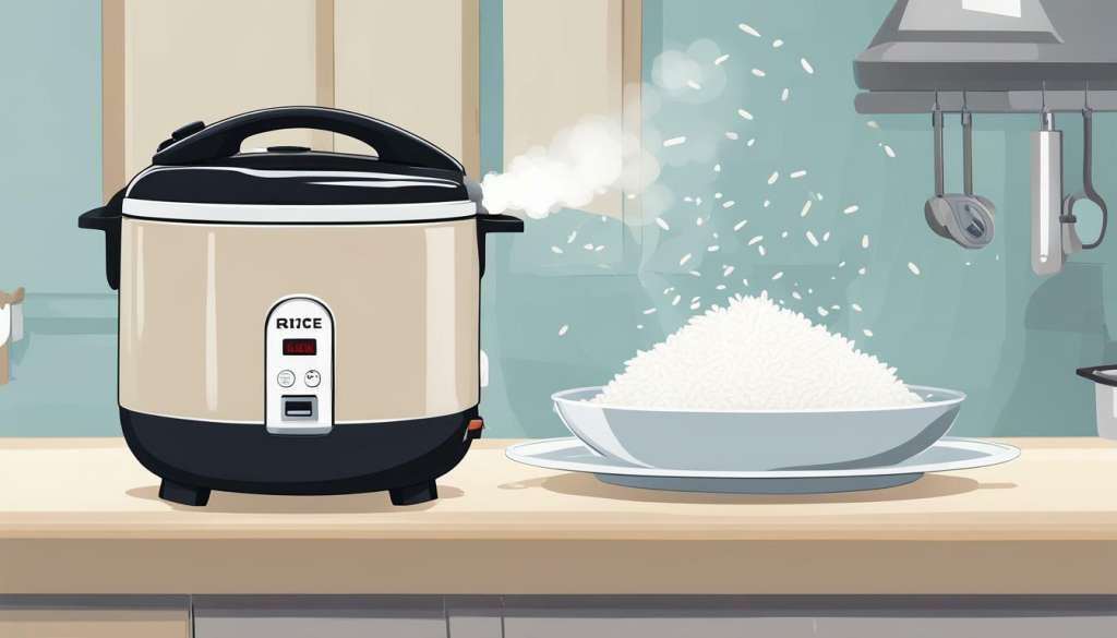 is it normal for rice cooker to bubble