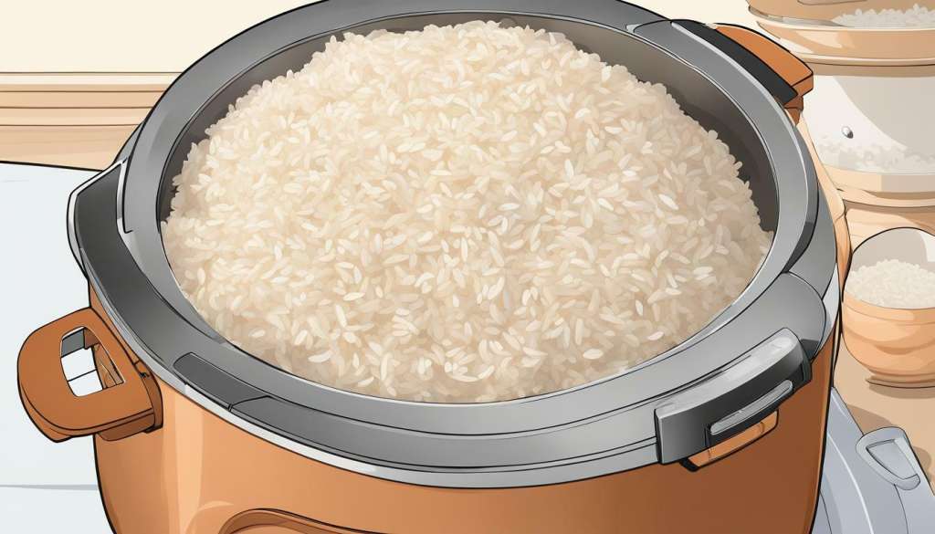 maximum time to leave rice in rice cooker