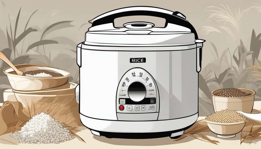 preserving rice in rice cooker