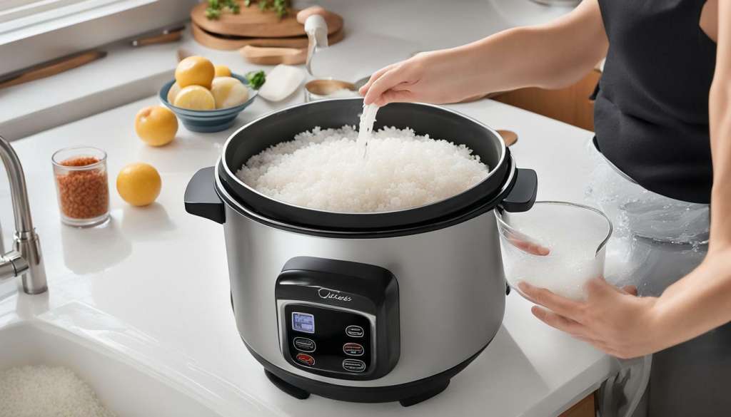 prevent rice cooker bubbling over