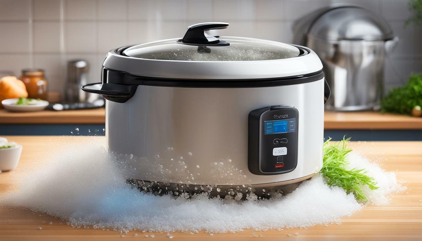 Why is My Rice Cooker Bubbling Over Rice Array