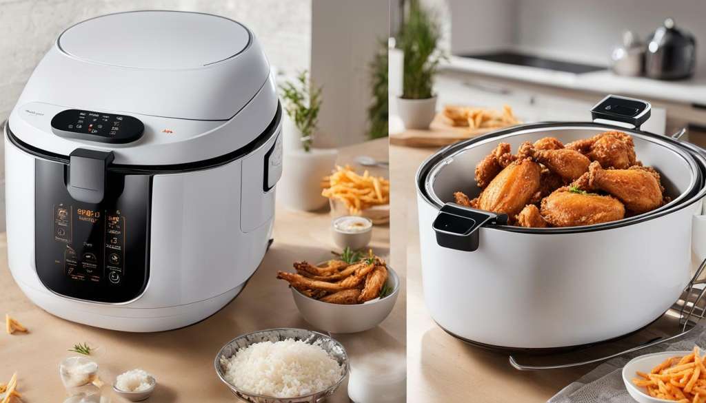 rice cooker and air fryer combo
