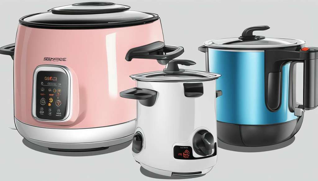 rice cooker and air fryer comparison