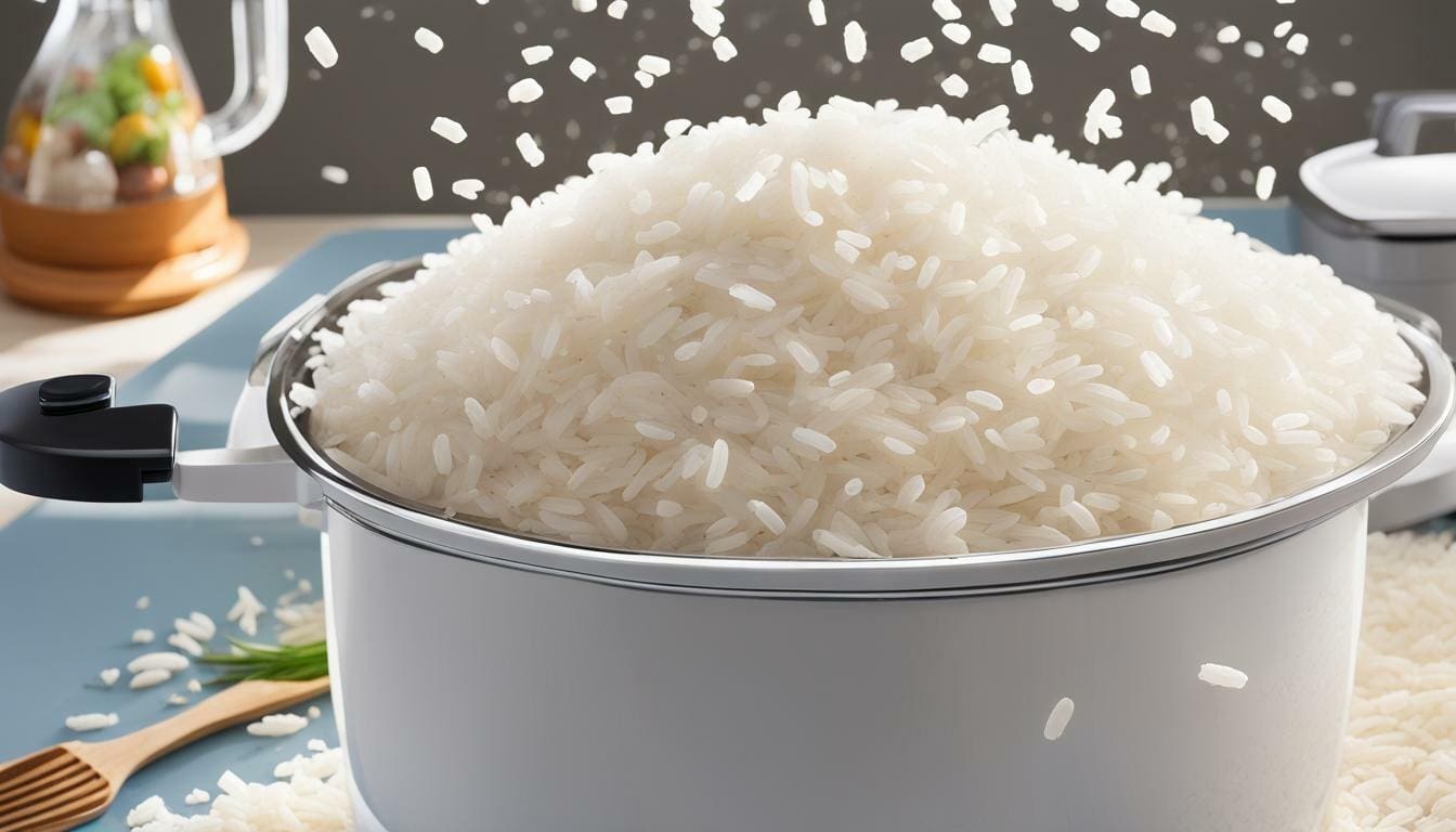 Why is My Rice Cooker Bubbling Over Rice Array