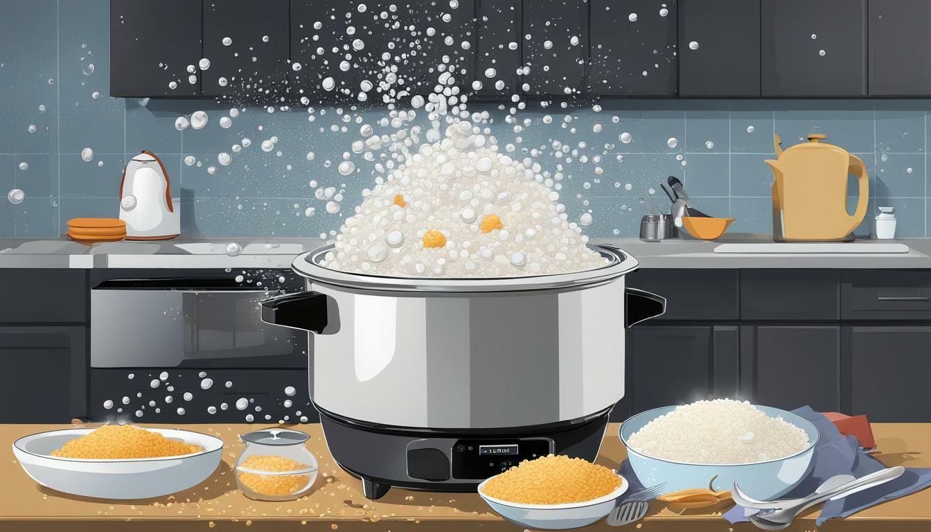 Why is My Rice Cooker Bubbling Over Rice Array