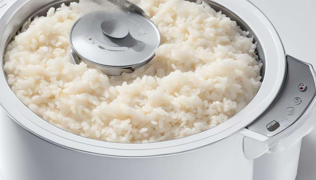 rice cooker overflowing