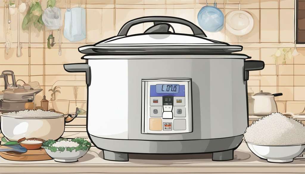 rice cooker settings
