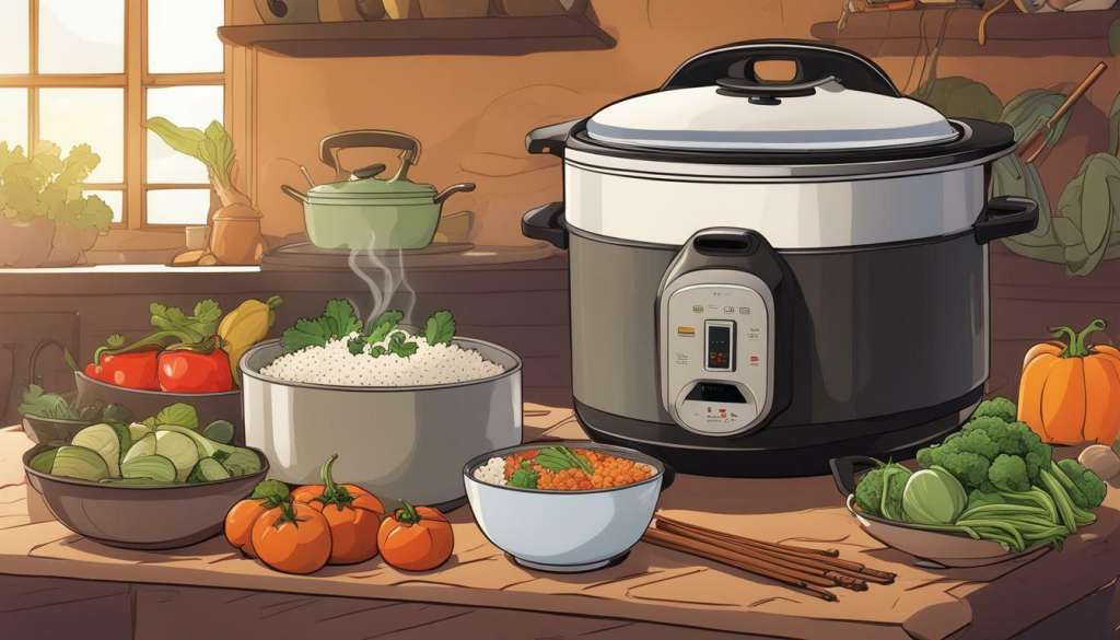 rice cooker slow cooker combo