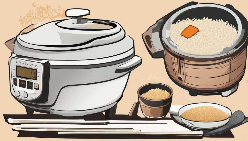 rice cooker temperature