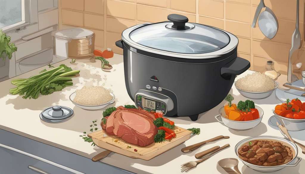 using a rice cooker for slow cooking