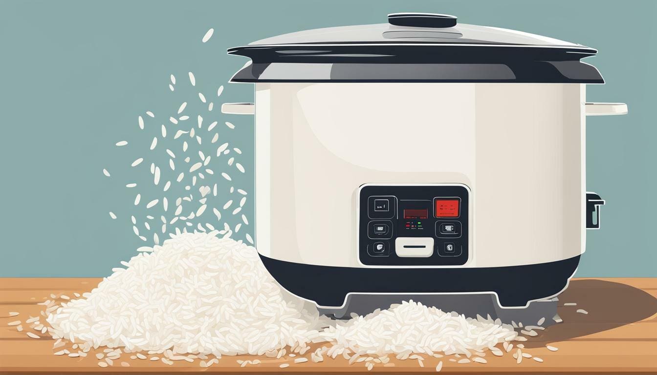 Why is My Rice Cooker Bubbling Over Rice Array