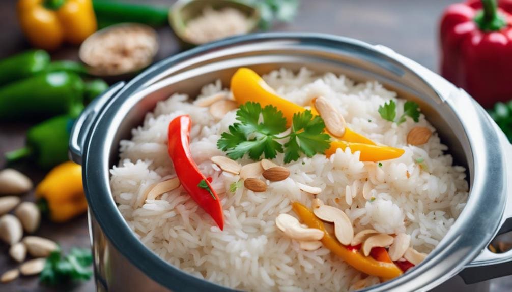 Rice Cooker Biryani Rice Array