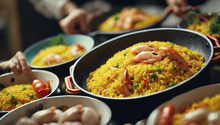 Paella Rice to Stock Ratio | Rice Array