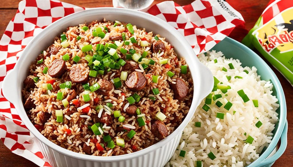 How do you make Bojangles dirty rice? Rice Array