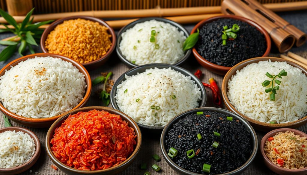 Rice varieties in Asian cooking Rice varieties in Asian cooking