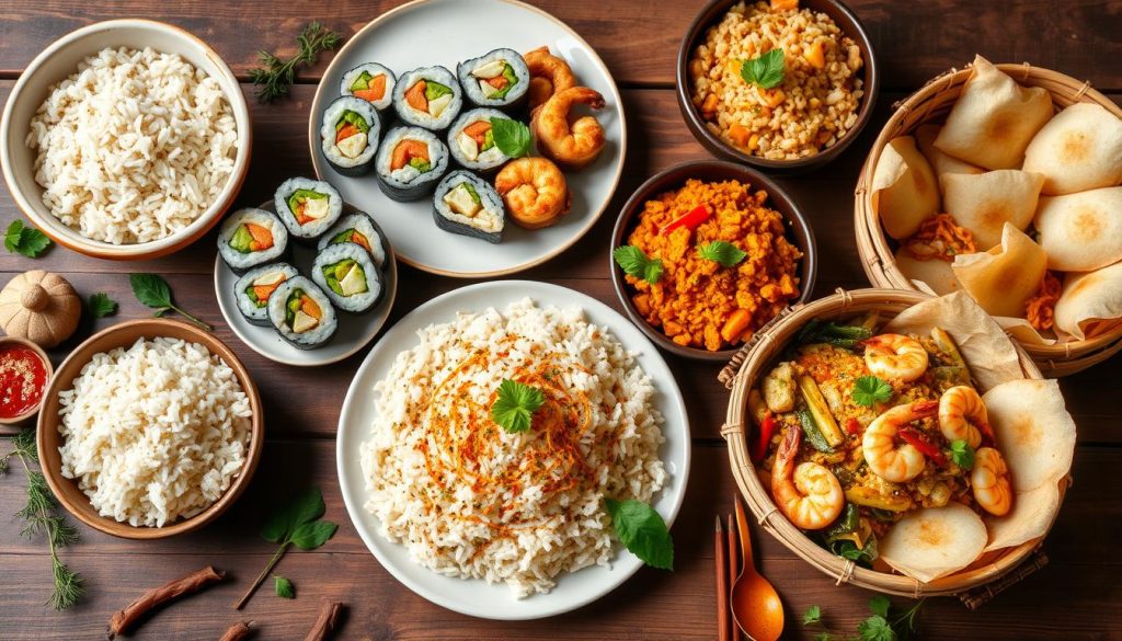 What are some common rice dishes across Asia? What are some common rice dishes across Asia?