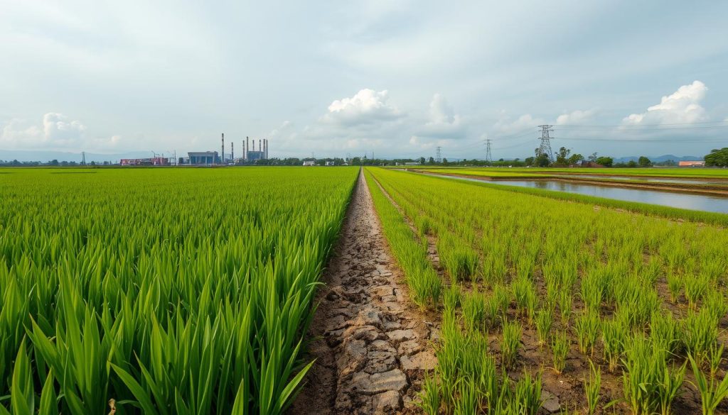 environmental impacts of rice farming