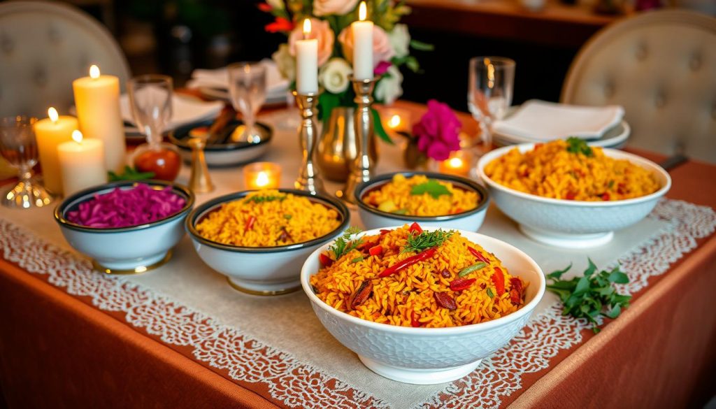 how to cook rice for special events