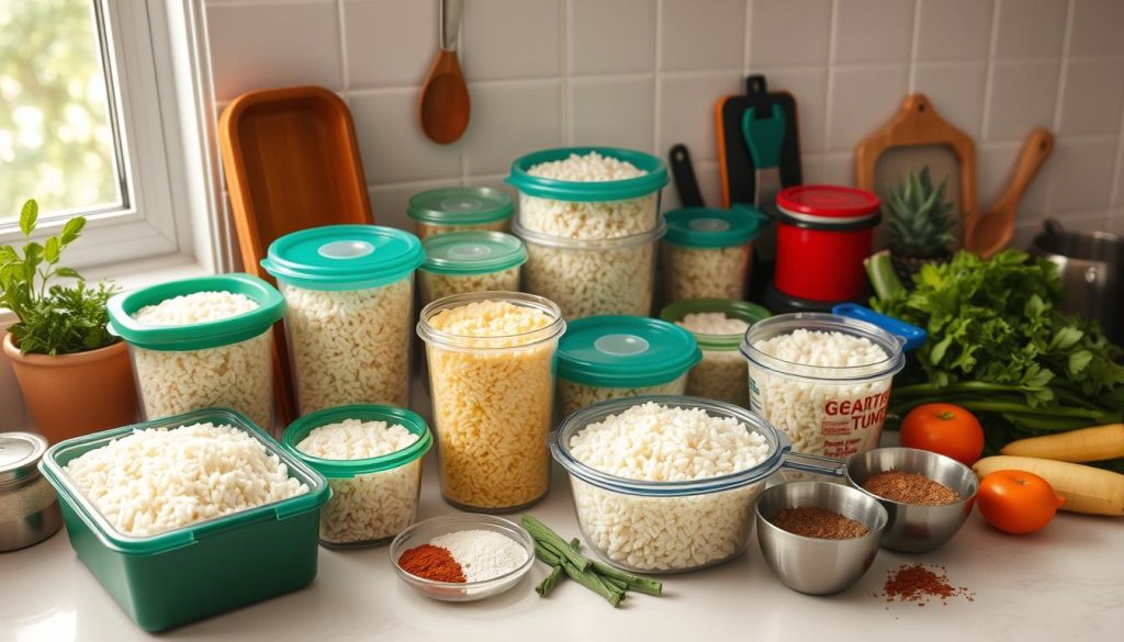 meal prepping with rice meal prepping with rice