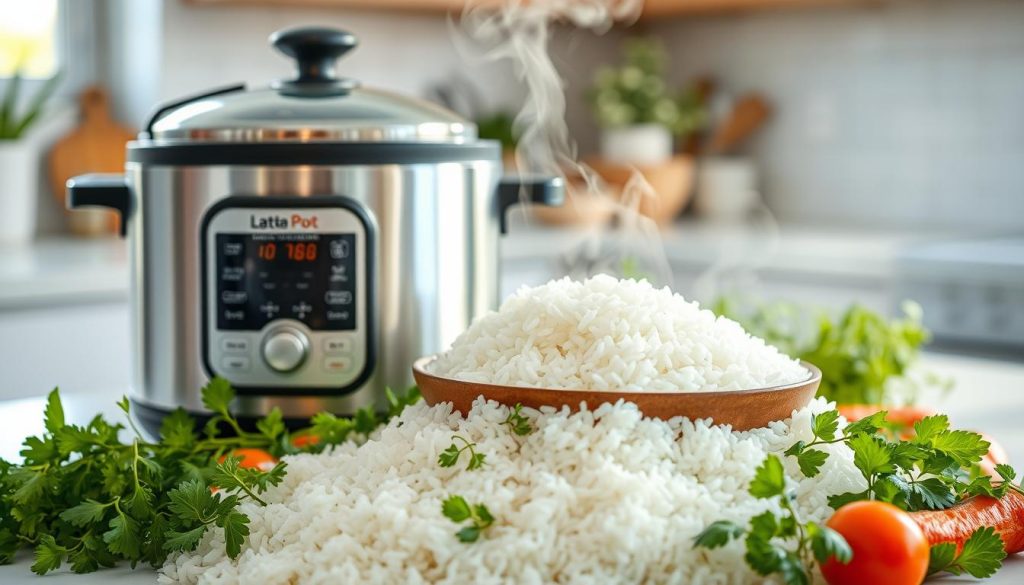 perfect rice cooking