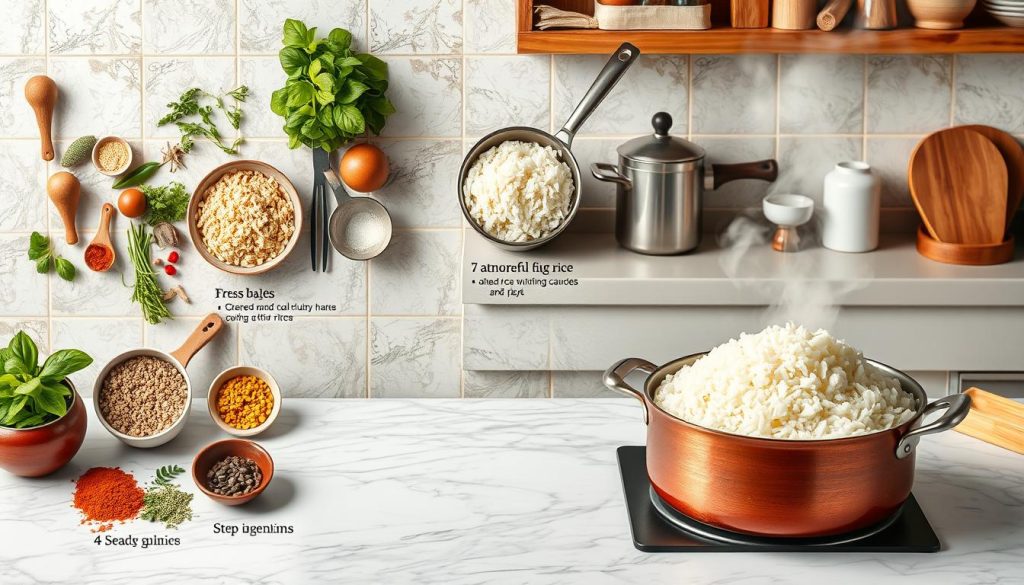restaurant-style rice step-by-step guide